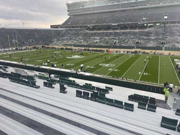 Spartan Stadium, section: 6, row: 40, seat: 23