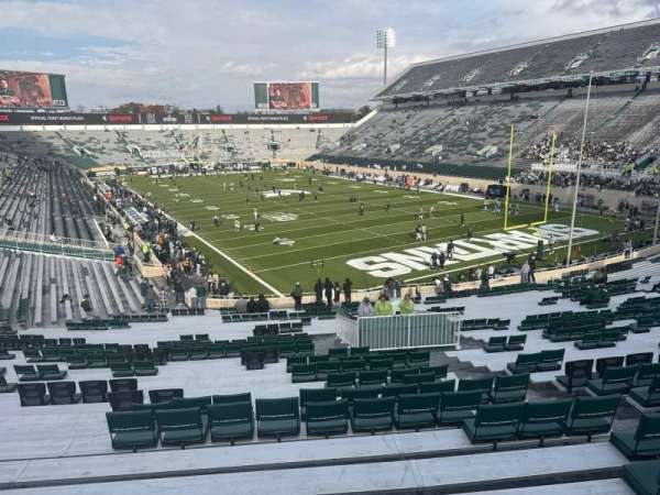 Spartan Stadium, section: 18, row: 43, seat: 44