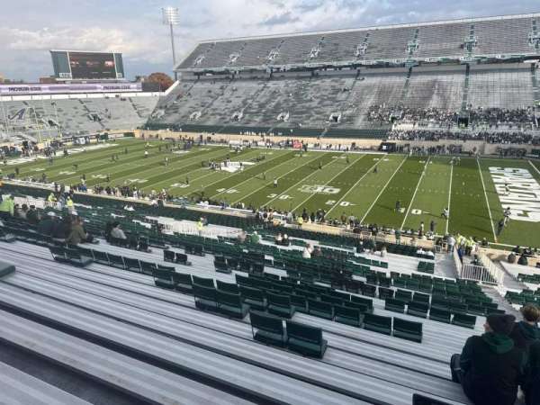 Spartan Stadium, section: 21, row: 54, seat: 22