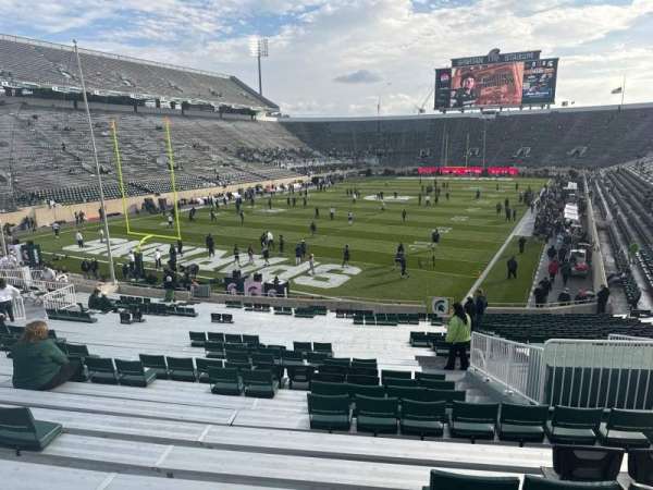 Spartan Stadium, section: 29, row: 35, seat: 44