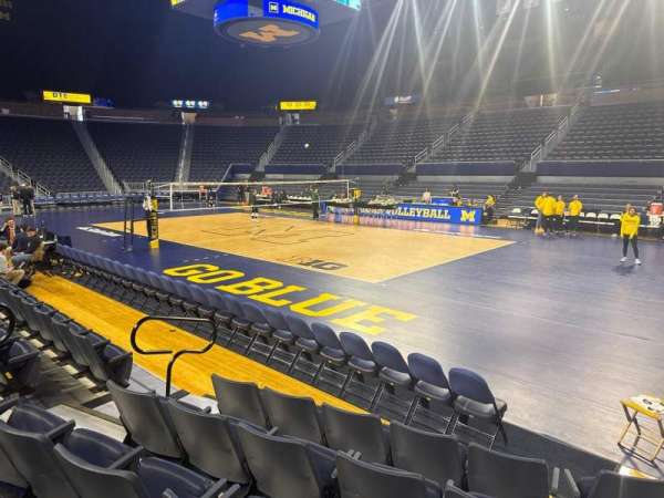 Crisler Center, section: 101, row: 5, seat: 3