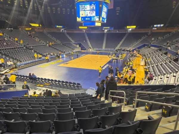 Crisler Center, section: 130, row: 14, seat: 4