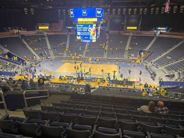 Crisler Center, section: 222, row: 30, seat: 10