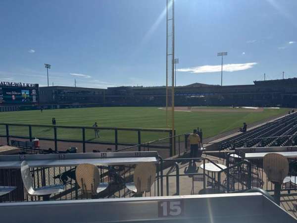 Baum-Walker Stadium, section: patio, row: b, seat: 15