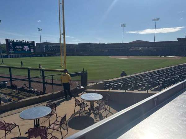 Baum-Walker Stadium, section: patio, row: c, seat: 8