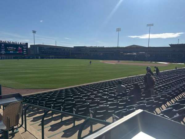 Baum-Walker Stadium, section: patio, row: b, seat: 2