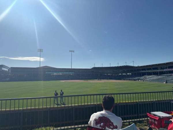 Baum-Walker Stadium, section: hog pen, row: f, seat: 11
