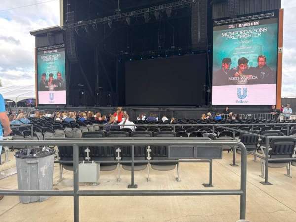 Walmart AMP, section: box 21, seat: 10