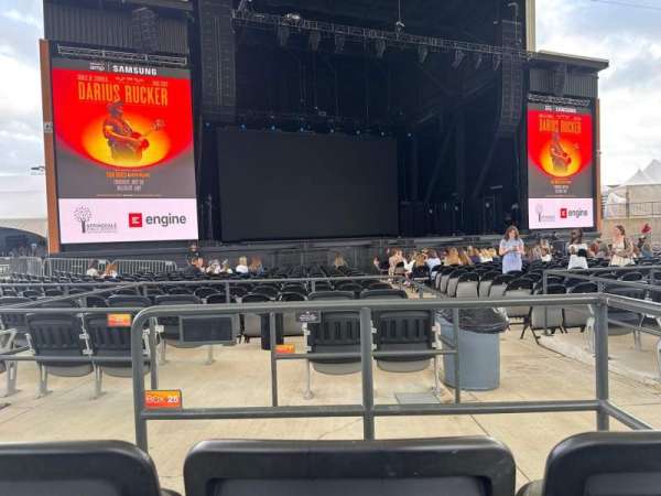 Walmart AMP, section: box 25, seat: 5