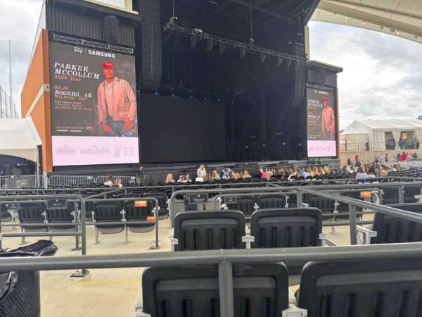 Walmart AMP, section: box 37, seat: 5