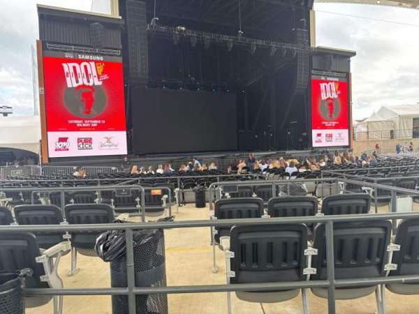 Walmart AMP, section: box 36, seat: 8