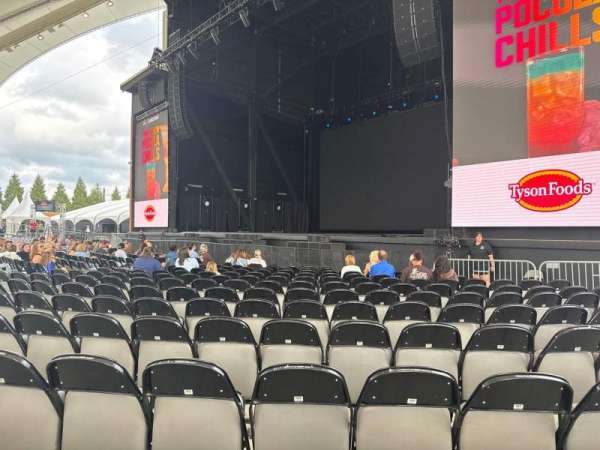 Walmart AMP, section: box 2, seat: 5