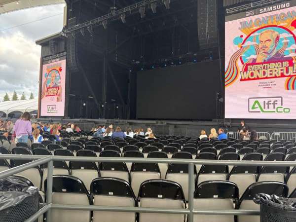 Walmart AMP, section: box 3, seat: 7