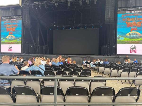 Walmart AMP, section: box 5, seat: 7