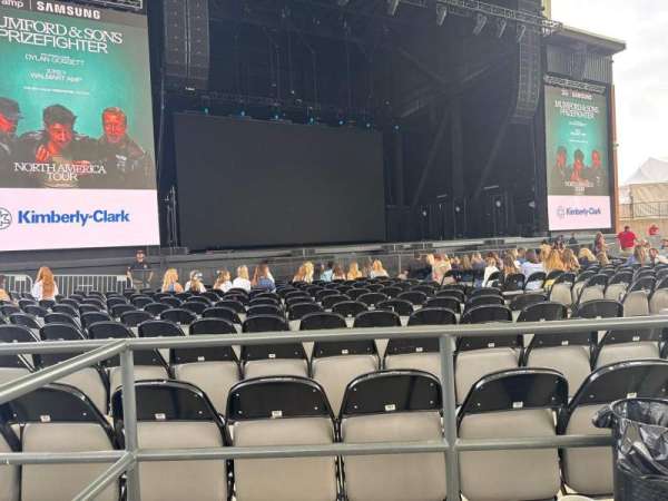 Walmart AMP, section: box 7, seat: 7