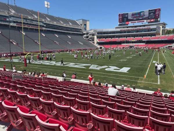 Razorback Stadium, section: 130, row: 13, seat: 3