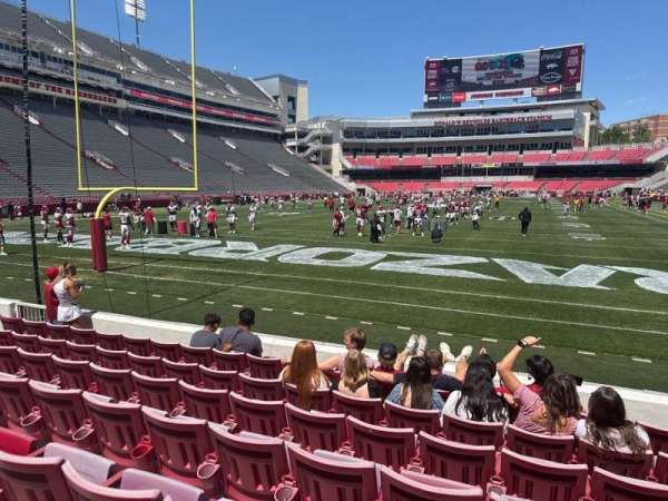 Razorback Stadium, section: 131, row: 7, seat: 5