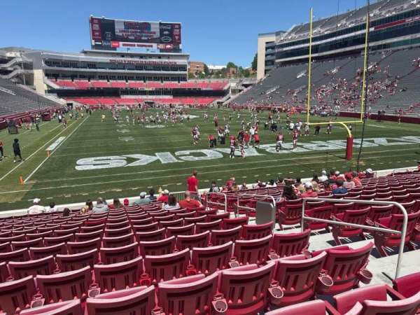 Razorback Stadium, section: 134, row: 16, seat: 5