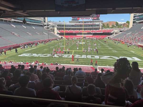 Razorback Stadium, section: 132, row: wc?, seat: 2