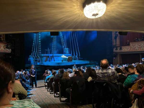 Longacre Theatre, section: Orchestra L, row: Q, seat: 2