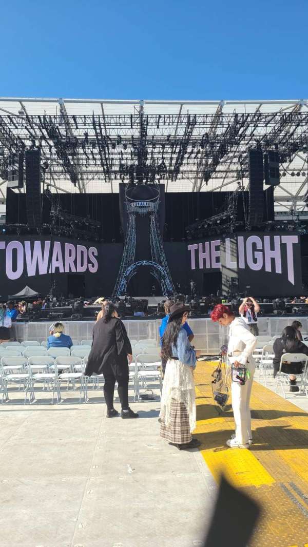 BMO Stadium, section: Floor B3, row: 3, seat: 6