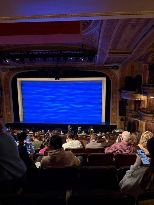 Winter garden theatre, section: Mezzanine RC, row: G, seat: 115