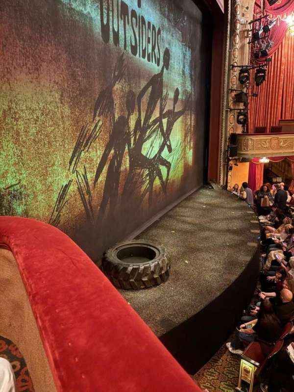 Bernard B. Jacobs Theatre, section: Left Boxes, row: B, seat: 1 - 2