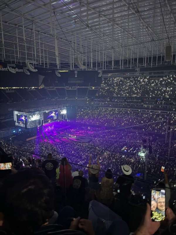 Allegiant Stadium, section: 409, row: 3, seat: 14
