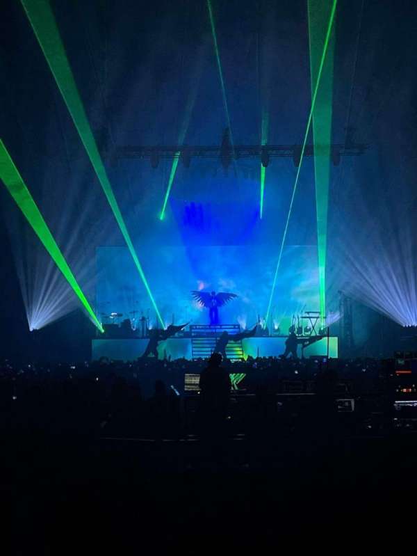 OVO Arena, Wembley, section: D3, row: 1, seat: 39