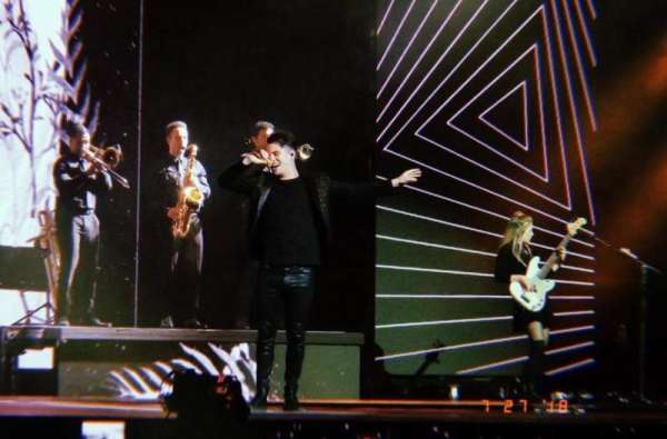 Xfinity Mobile Arena, section: 101, row: 2, seat: 13