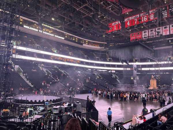 Xfinity Mobile Arena, section: 110, row: 10, seat: 1
