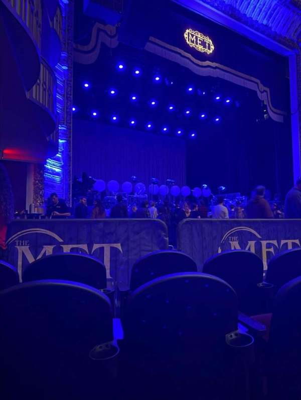 The Met Philadelphia, section: Orchestra 3, row: JJ, seat: 11-12
