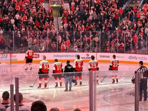 Xfinity Mobile Arena, section: 103, row: 6, seat: 5-6