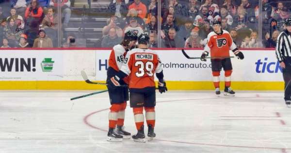 Xfinity Mobile Arena, section: 103, row: 6, seat: 6