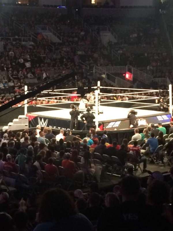 SAP Center, section: 116, row: 12, seat: 20