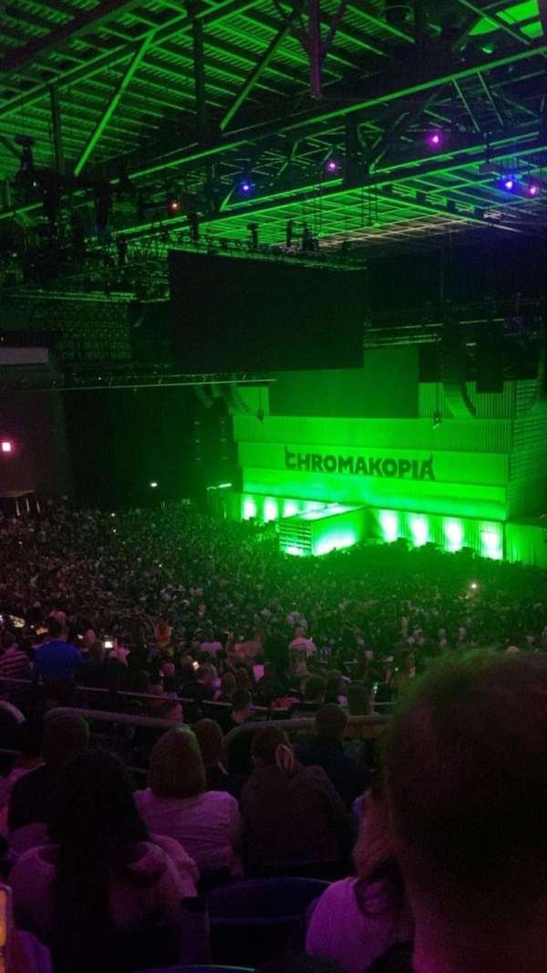 3Arena, Dublin, section: N, row: 38, seat: 206
