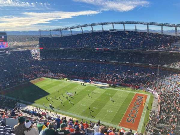 Empower Field at Mile High Stadium, section: 529, row: 25, seat: 12