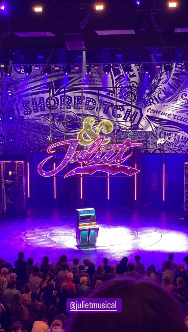 Princess of Wales Theatre, section: Dress Circle Front, row: B, seat: 22