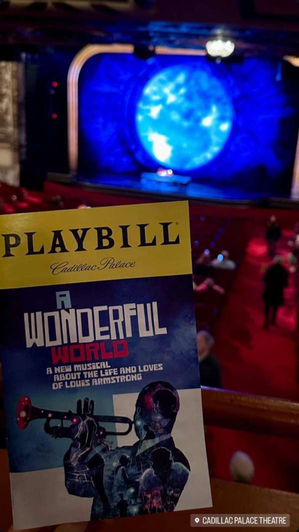 Cadillac Palace Theater, section: Dress Circle RC, row: A, seat: 224