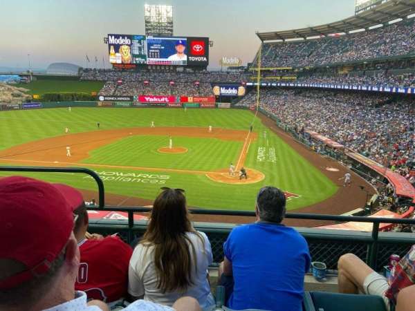 Angel Stadium, section: 322, row: C, seat: 7