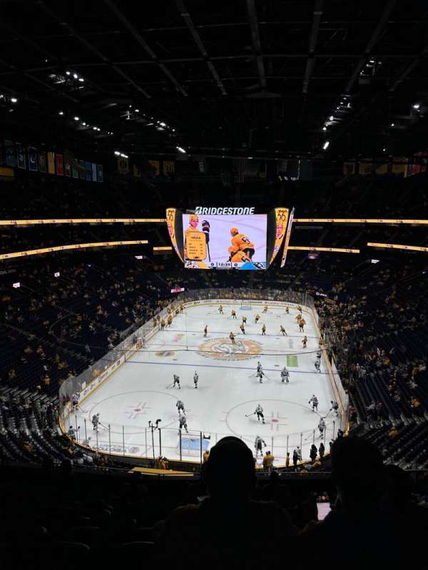 Bridgestone Arena, section: 318, row: L, seat: 3