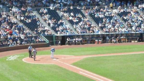 Kauffman Stadium, section: 323, row: a, seat: 9