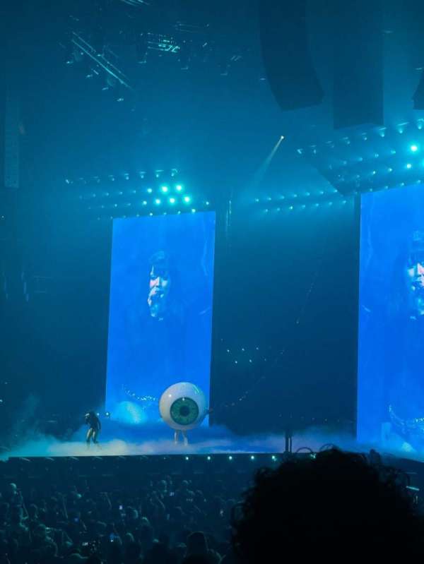 Spectrum Center, section: 114, row: N, seat: 17