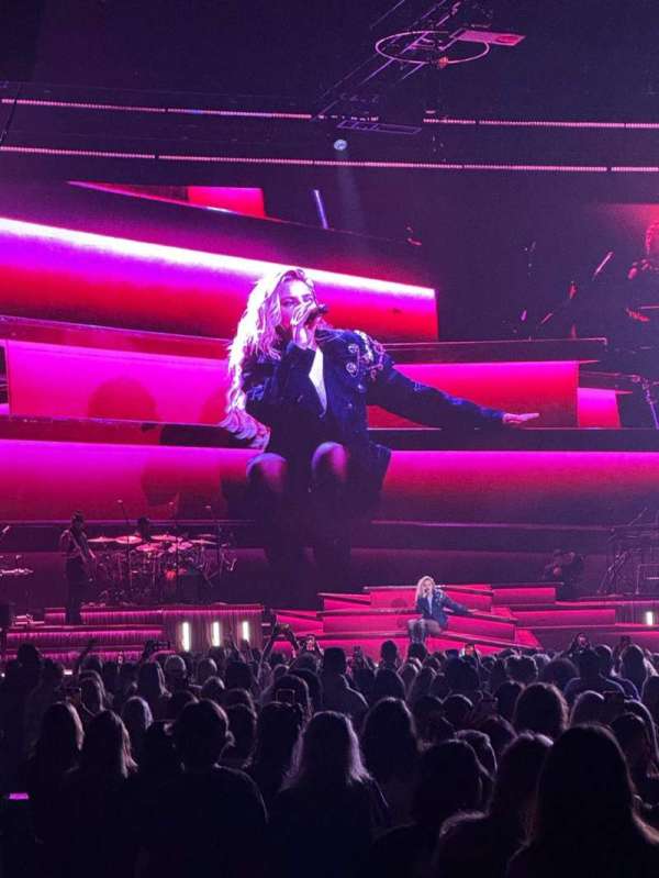 Spectrum Center, section: 104, row: A, seat: 18
