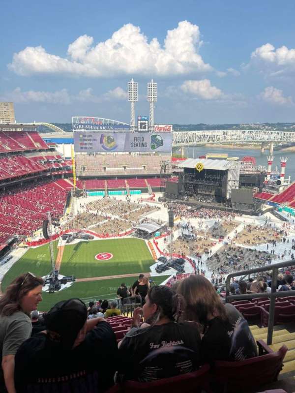 Great American Ball Park, section: 528, row: U, seat: 3