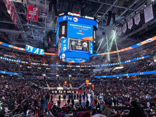 Capital One Arena, section: 115, row: K, seat: 12