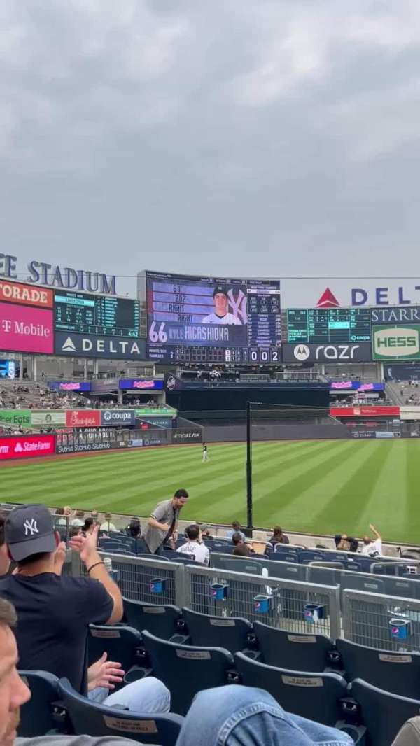 Yankee Stadium, section: 128, row: 5, seat: 7