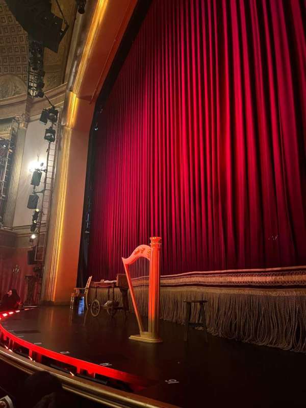 St. James Theatre, section: Orchestra R, row: B, seat: 12