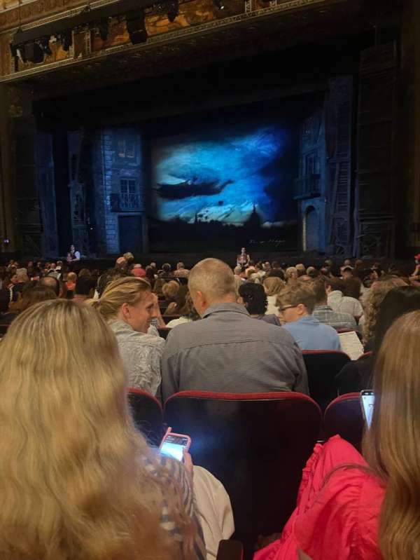 Hollywood Pantages Theatre, section: Orchestra RC, row: S, seat: 209