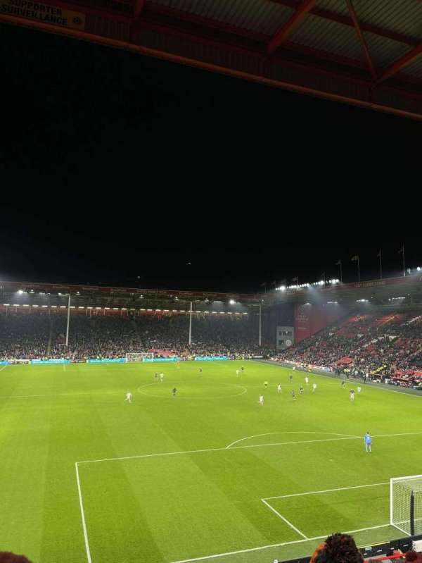 Bramall Lane, section: BU2, row: H, seat: 48